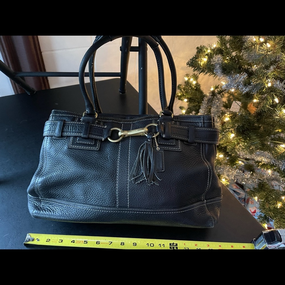 Coach large satchel